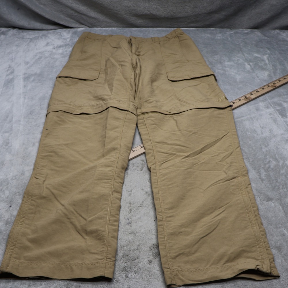 North Face Pants Men Medium Beige Convertible Belted Cargo Lightweight 31x31